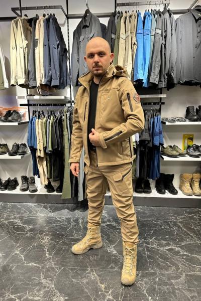 ISSI Tactical Profesyonel Softshell Kışlık Mont Çöl