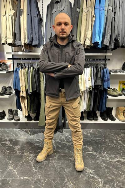 ISSI Tactical Profesyonel Softshell Kışlık Mont Antrasit