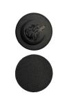 Kurt ve Hilal Tasarım Patch Siyah