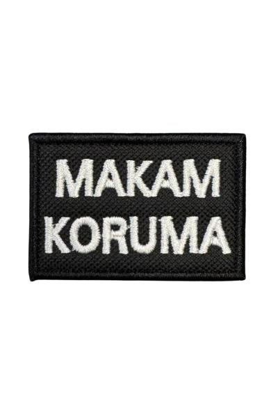 Makam Koruma YazılI Patch Siyah