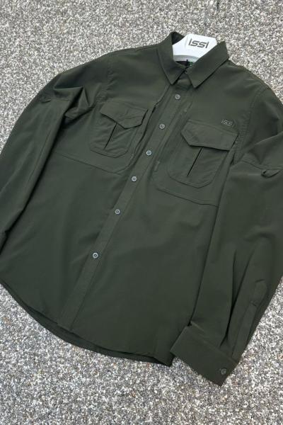 Özel Tasarım İSSİ Premium Taktikal Gömlek Haki