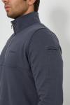 Premium Tasarım Outdoor Yarım Fermuarlı Sweat Antrasit