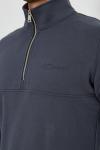 Premium Tasarım Outdoor Yarım Fermuarlı Sweat Antrasit