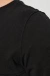 Premium Tasarım Outdoor Bisiklet Yaka Sweat Siyah