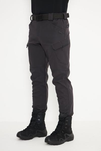 Taktikal Kışlık Softhell Pantolon İSSİ Antrasit