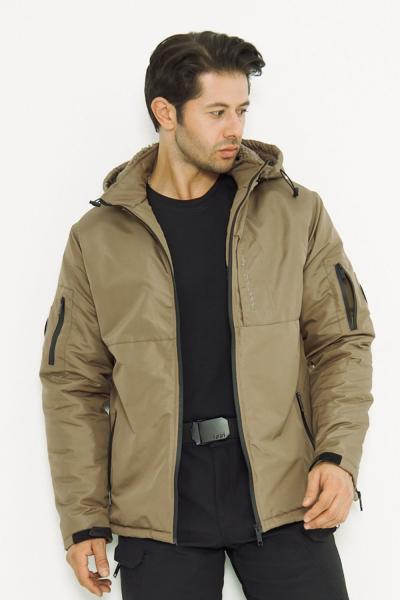 Taktikal Kürklü Mont Toprak