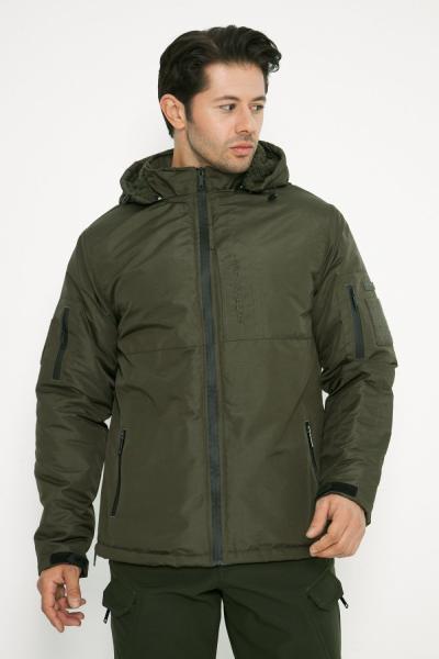 Taktikal Kürklü Mont Haki