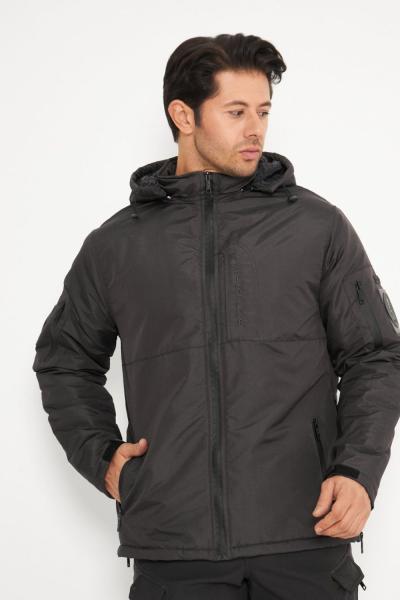 Taktikal Kürklü Mont Antrasit