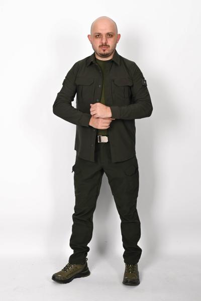 Taktikal Peçli Gömlek İSSİ Haki