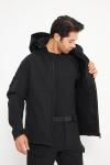 Taktikal Softshell Kışlık Mont İSSİ Siyah