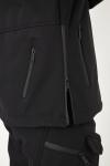 Taktikal Softshell Kışlık Mont İSSİ Siyah