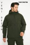 Taktikal Softshell Kışlık Mont İSSİ Haki