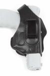 Wolf Holster Universal Deri Tabanca Kılıfı İç Dış Siyah