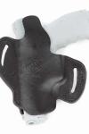 Wolf Holster Universal Deri Tabanca Kılıfı Tam Kelebek Atkısız Siyah