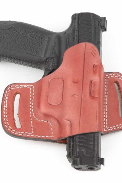 Wolf Holster Universal Deri Tabanca Kılıfı Yarım Kelebek Atkısız Taba