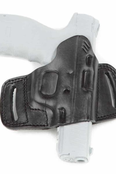 Wolf Holster Universal Deri Tabanca Kılıfı Yarım Kelebek Atkısız Siyah
