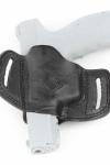 Wolf Holster Universal Deri Tabanca Kılıfı Yarım Kelebek Atkısız Siyah