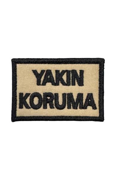 Yakın Koruma Yazılı Patch Çöl