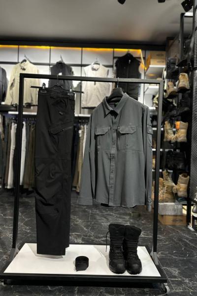 Battal 3'lü Taktikal Kombin Antrasit Siyah