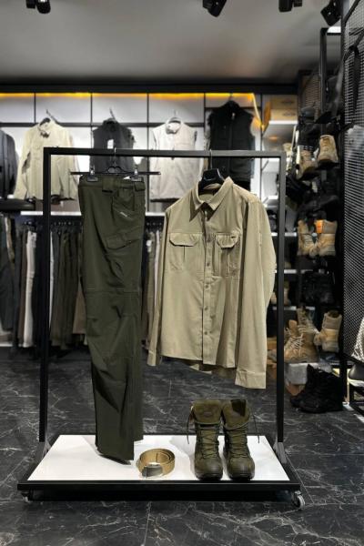 Battal 3'lü Taktikal Kombin Çöl Haki