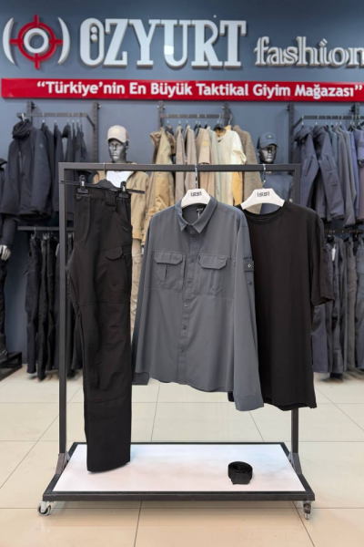 Battal 4'lü Taktikal Kombin Antrasit Siyah