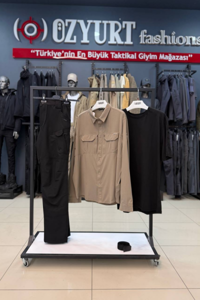 Battal 4'lü Taktikal Kombin Çöl Siyah
