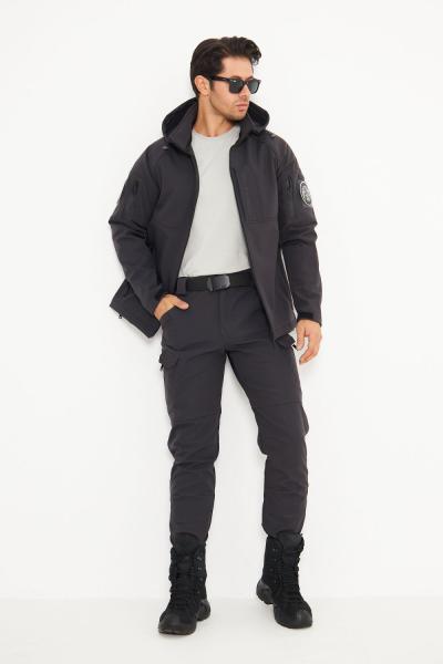 Taktikal 3'lü Kışlık Kombin Antrasit