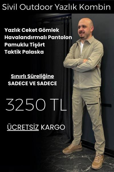 Sivil Outdoor Seti – 3’lü Taktik Takım