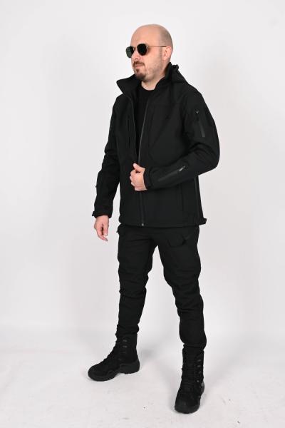 Taktikal 2'li Kışlık Kombin Siyah