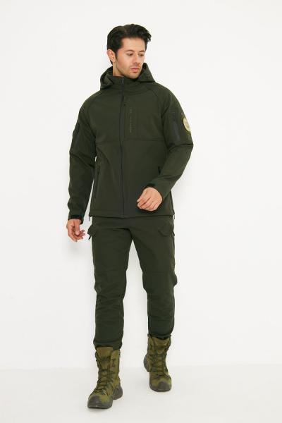 Taktikal 3'lü Kışlık Kombin Haki