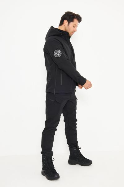 Taktikal 3'lü Kışlık Kombin Siyah