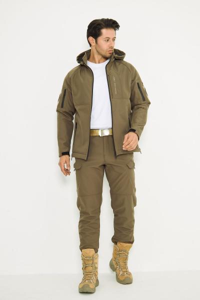 Taktikal 3'lü Kışlık Kombin Toprak