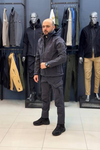 Taktikal 3'lü Pro Kışlık Kombin Antrasit