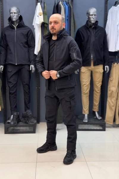 Taktikal 3'lü Pro Kışlık Kombin Siyah