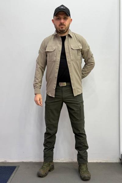 Taktikal 4'lü Kombin 502 TaktikEdge Model Çöl Haki