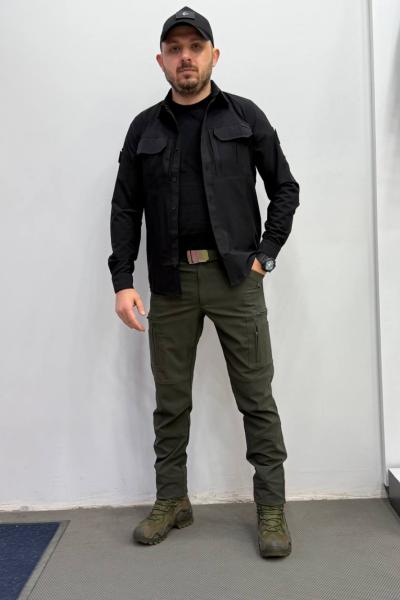 Taktikal 4'lü Kombin 502 TaktikEdge Model Siyah Haki