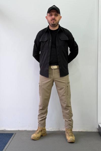 Taktikal 4'lü Kombin 502 TaktikEdge Model Siyah Çöl