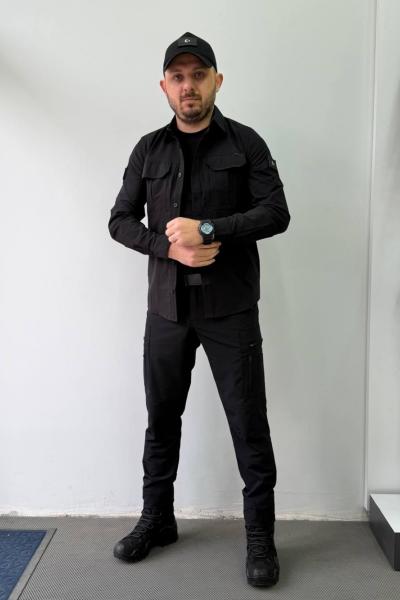 Taktikal 4'lü Kombin 502 TaktikEdge Model Siyah