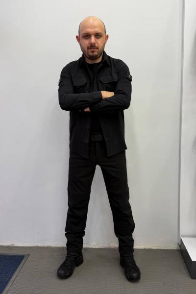 Taktikal 4'lü Kombin Düz Model Siyah