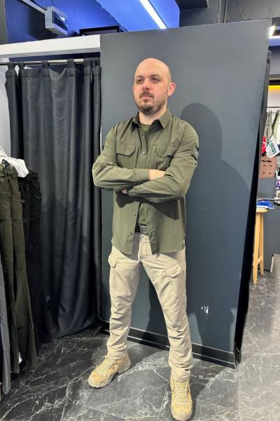 Taktikal 4'lü Kombin Haki Çöl