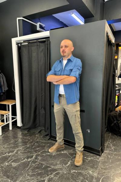 Taktikal 4'lü Kombin Mavi Çöl