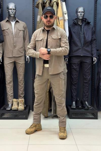 Taktikal 4'lü Kombin Premium Model Çöl