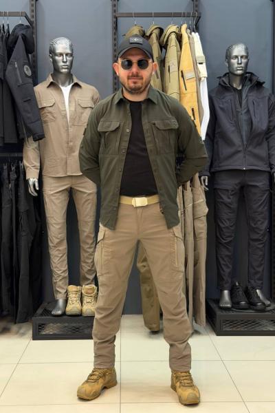 Taktikal 4'lü Kombin Premium Model Haki Çöl