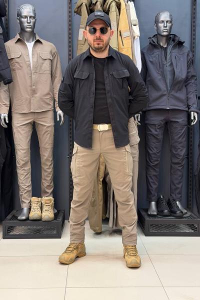 Taktikal 4'lü Kombin Premium Model Siyah Çöl