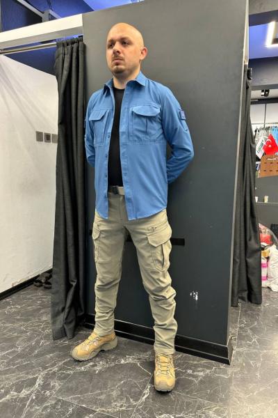 Taktikal 4'lü Pro Kombin Mavi Çöl